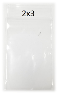 Zip Loc Clear Bags-100ct