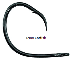 Team Catfish Circle Hook, 10/0-3ct