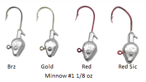 Minnow Head #1, 1/8 oz