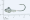 Fish Head Jig, 3/8 oz.,3/0 Mustad Hook, Plain, Bar...