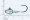 Fish Head Jig, 3/4 oz.,4/0 Mustad Hook, Plain, Bar...