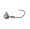 Round Hd., Blk pl. sic, #1/0, 1/8-25