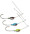 Painted Guppy 1/2 oz, 5/0, R3, .032