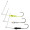 HS-Spinnerbait 1/2 oz., 6/0, R3 .035