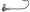 Round Head Hvy Hook 1/8